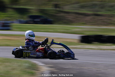 16 & 17/04/2022 : 3ème manche du Championnat du Sud 2022 au circuit d’Aigues-Vives (photos Stéphane Agnus) 2022 — karting