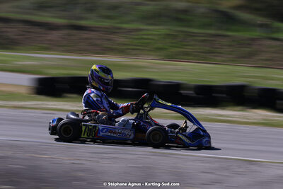 16 & 17/04/2022 : 3ème manche du Championnat du Sud 2022 au circuit d’Aigues-Vives (photos Stéphane Agnus) 2022 — karting