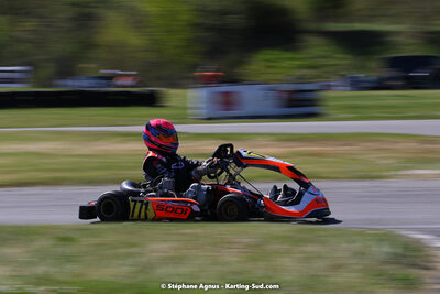 16 & 17/04/2022 : 3ème manche du Championnat du Sud 2022 au circuit d’Aigues-Vives (photos Stéphane Agnus) 2022 — karting
