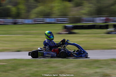 16 & 17/04/2022 : 3ème manche du Championnat du Sud 2022 au circuit d’Aigues-Vives (photos Stéphane Agnus) 2022 — karting