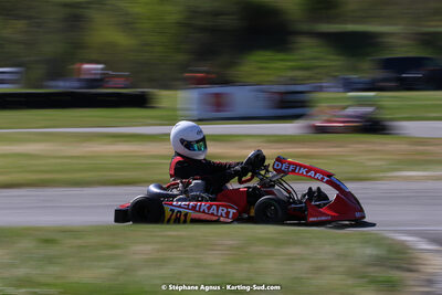 16 & 17/04/2022 : 3ème manche du Championnat du Sud 2022 au circuit d’Aigues-Vives (photos Stéphane Agnus) 2022 — karting