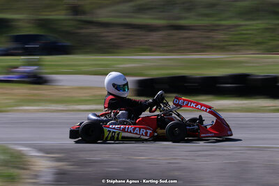 16 & 17/04/2022 : 3ème manche du Championnat du Sud 2022 au circuit d’Aigues-Vives (photos Stéphane Agnus) 2022 — karting