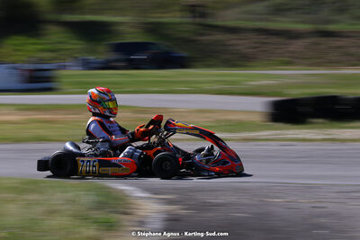 16 & 17/04/2022 : 3ème manche du Championnat du Sud 2022 au circuit d’Aigues-Vives (photos Stéphane Agnus) 2022 — karting