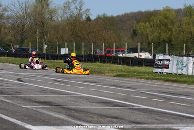 16 & 17/04/2022 : 3ème manche du Championnat du Sud 2022 au circuit d’Aigues-Vives (photos Stéphane Agnus) 2022 — karting