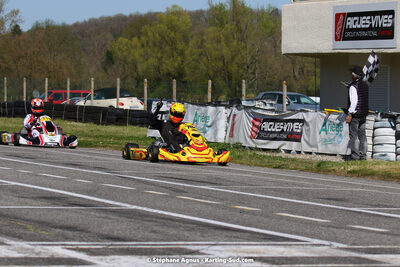 16 & 17/04/2022 : 3ème manche du Championnat du Sud 2022 au circuit d’Aigues-Vives (photos Stéphane Agnus) 2022 — karting