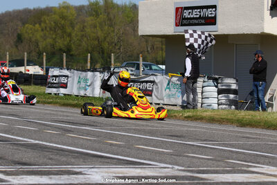 16 & 17/04/2022 : 3ème manche du Championnat du Sud 2022 au circuit d’Aigues-Vives (photos Stéphane Agnus) 2022 — karting