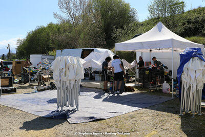 16 & 17/04/2022 : 3ème manche du Championnat du Sud 2022 au circuit d’Aigues-Vives (photos Stéphane Agnus) 2022 — karting