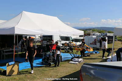 16 & 17/04/2022 : 3ème manche du Championnat du Sud 2022 au circuit d’Aigues-Vives (photos Stéphane Agnus) 2022 — karting