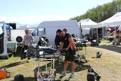 16 & 17/04/2022 : 3ème manche du Championnat du Sud 2022 au circuit d’Aigues-Vives (photos Stéphane Agnus) 2022 — karting