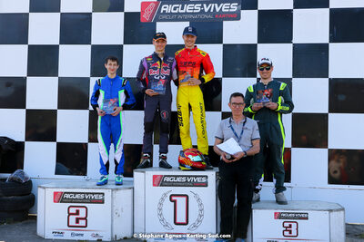 16 & 17/04/2022 : 3ème manche du Championnat du Sud 2022 au circuit d’Aigues-Vives (photos Stéphane Agnus) 2022 — karting