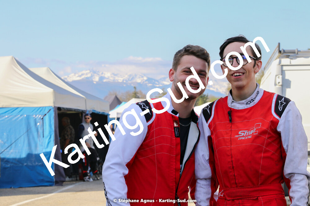 16 & 17/04/2022 : 3ème manche du Championnat du Sud 2022 au circuit d’Aigues-Vives (photos Stéphane Agnus) 2022 — karting