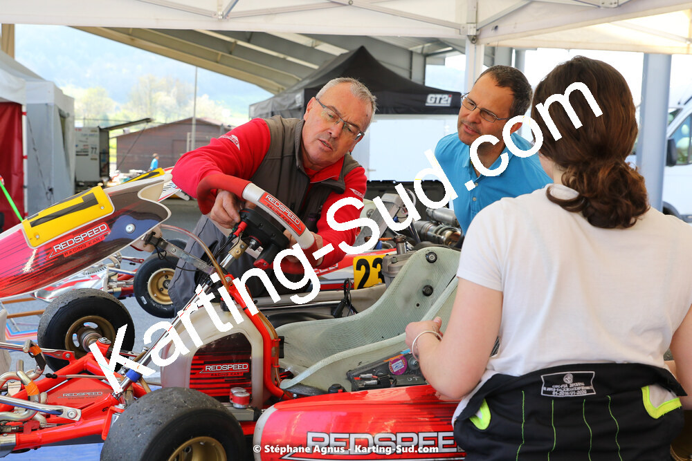 16 & 17/04/2022 : 3ème manche du Championnat du Sud 2022 au circuit d’Aigues-Vives (photos Stéphane Agnus) 2022 — karting