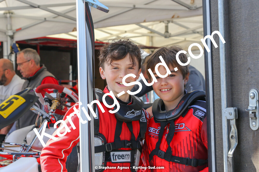 16 & 17/04/2022 : 3ème manche du Championnat du Sud 2022 au circuit d’Aigues-Vives (photos Stéphane Agnus) 2022 — karting