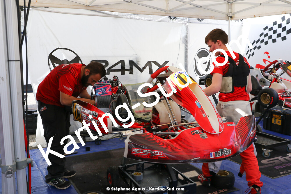 16 & 17/04/2022 : 3ème manche du Championnat du Sud 2022 au circuit d’Aigues-Vives (photos Stéphane Agnus) 2022 — karting