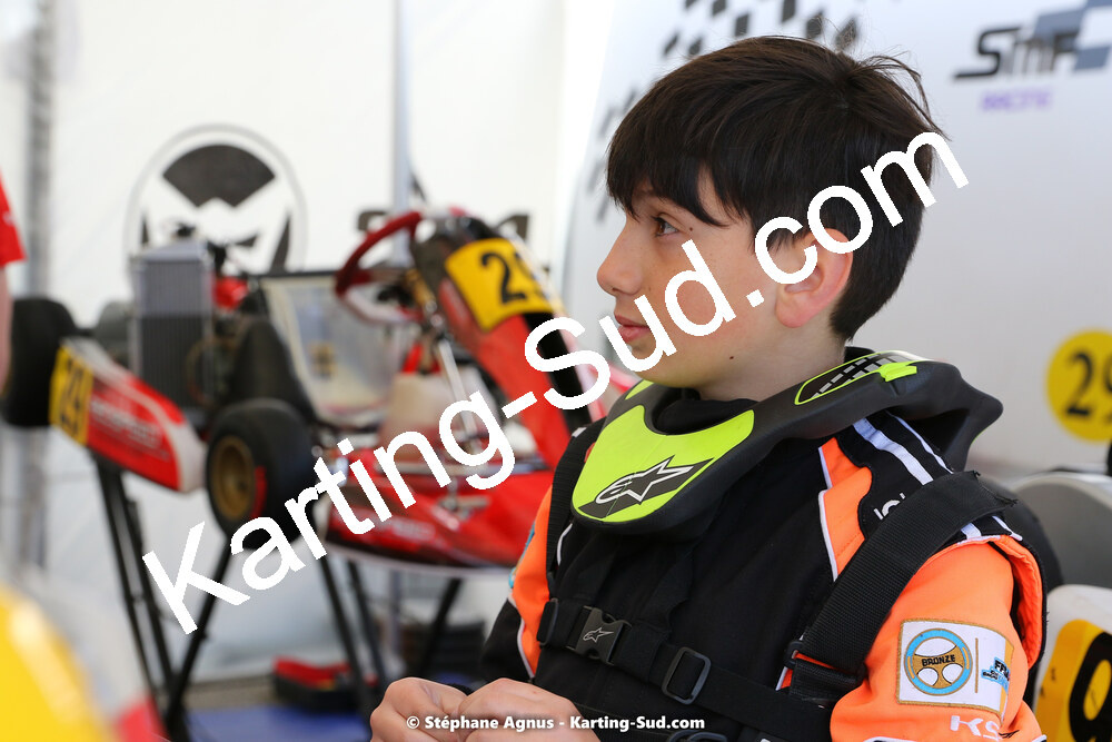 16 & 17/04/2022 : 3ème manche du Championnat du Sud 2022 au circuit d’Aigues-Vives (photos Stéphane Agnus) 2022 — karting