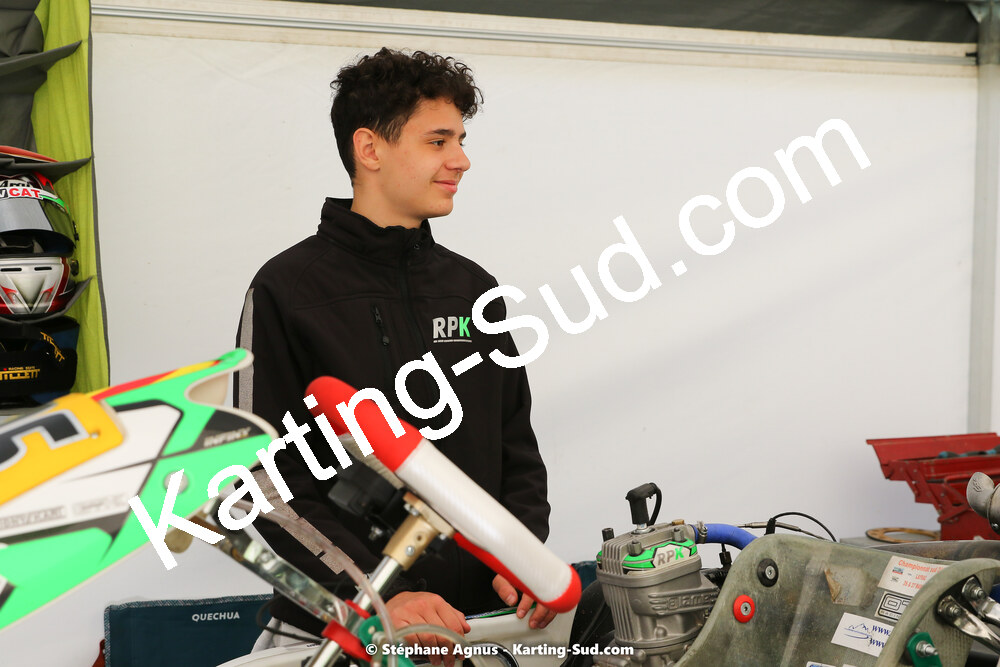 16 & 17/04/2022 : 3ème manche du Championnat du Sud 2022 au circuit d’Aigues-Vives (photos Stéphane Agnus) 2022 — karting