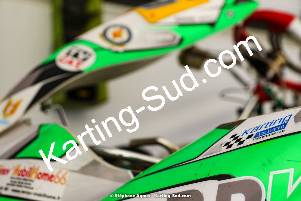 16 & 17/04/2022 : 3ème manche du Championnat du Sud 2022 au circuit d’Aigues-Vives (photos Stéphane Agnus) 2022 — karting