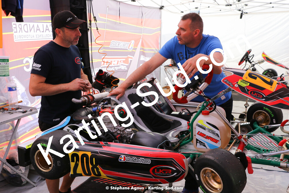 16 & 17/04/2022 : 3ème manche du Championnat du Sud 2022 au circuit d’Aigues-Vives (photos Stéphane Agnus) 2022 — karting