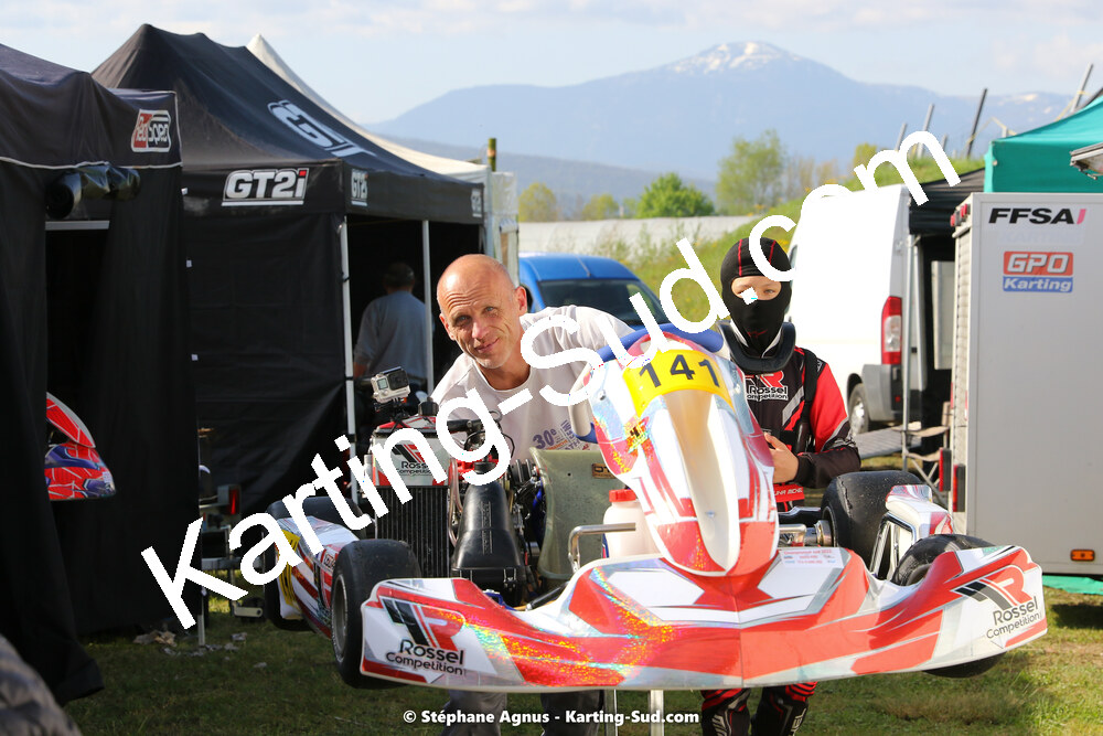 16 & 17/04/2022 : 3ème manche du Championnat du Sud 2022 au circuit d’Aigues-Vives (photos Stéphane Agnus) 2022 — karting