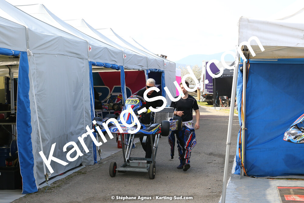 16 & 17/04/2022 : 3ème manche du Championnat du Sud 2022 au circuit d’Aigues-Vives (photos Stéphane Agnus) 2022 — karting