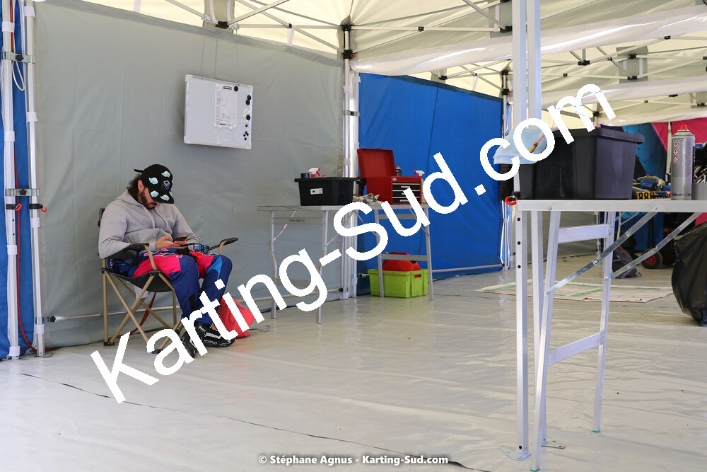 16 & 17/04/2022 : 3ème manche du Championnat du Sud 2022 au circuit d’Aigues-Vives (photos Stéphane Agnus) 2022 — karting