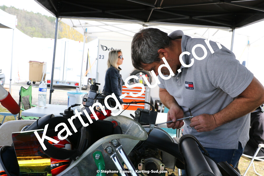 16 & 17/04/2022 : 3ème manche du Championnat du Sud 2022 au circuit d’Aigues-Vives (photos Stéphane Agnus) 2022 — karting