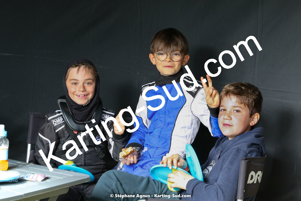 16 & 17/04/2022 : 3ème manche du Championnat du Sud 2022 au circuit d’Aigues-Vives (photos Stéphane Agnus) 2022 — karting