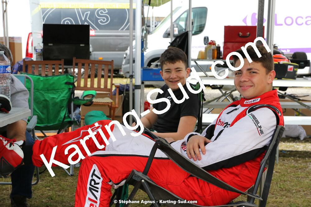 16 & 17/04/2022 : 3ème manche du Championnat du Sud 2022 au circuit d’Aigues-Vives (photos Stéphane Agnus) 2022 — karting