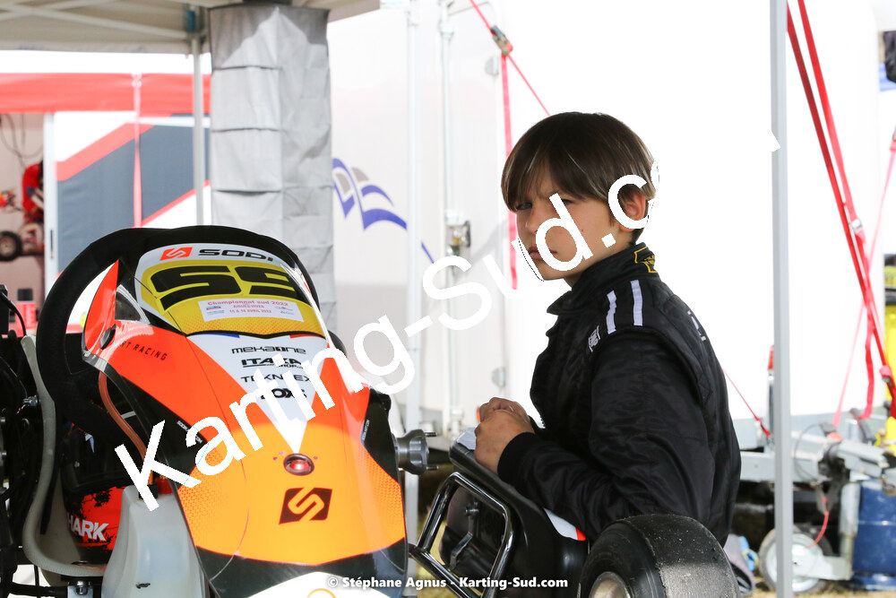 16 & 17/04/2022 : 3ème manche du Championnat du Sud 2022 au circuit d’Aigues-Vives (photos Stéphane Agnus) 2022 — karting