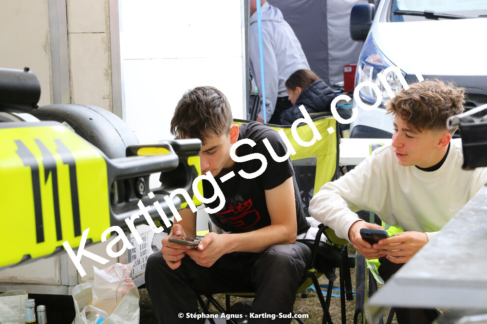 16 & 17/04/2022 : 3ème manche du Championnat du Sud 2022 au circuit d’Aigues-Vives (photos Stéphane Agnus) 2022 — karting