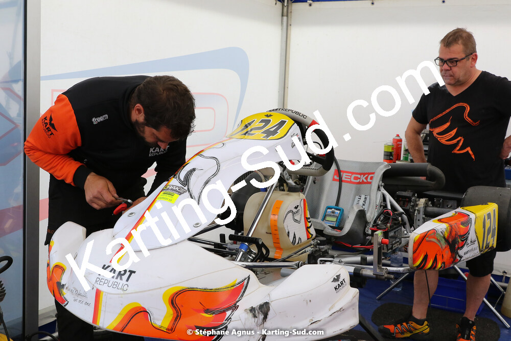 16 & 17/04/2022 : 3ème manche du Championnat du Sud 2022 au circuit d’Aigues-Vives (photos Stéphane Agnus) 2022 — karting