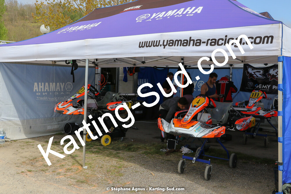 16 & 17/04/2022 : 3ème manche du Championnat du Sud 2022 au circuit d’Aigues-Vives (photos Stéphane Agnus) 2022 — karting