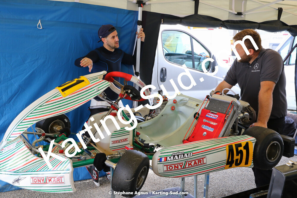 16 & 17/04/2022 : 3ème manche du Championnat du Sud 2022 au circuit d’Aigues-Vives (photos Stéphane Agnus) 2022 — karting