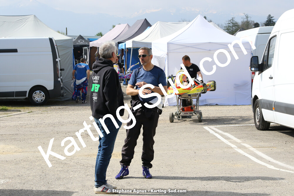 16 & 17/04/2022 : 3ème manche du Championnat du Sud 2022 au circuit d’Aigues-Vives (photos Stéphane Agnus) 2022 — karting
