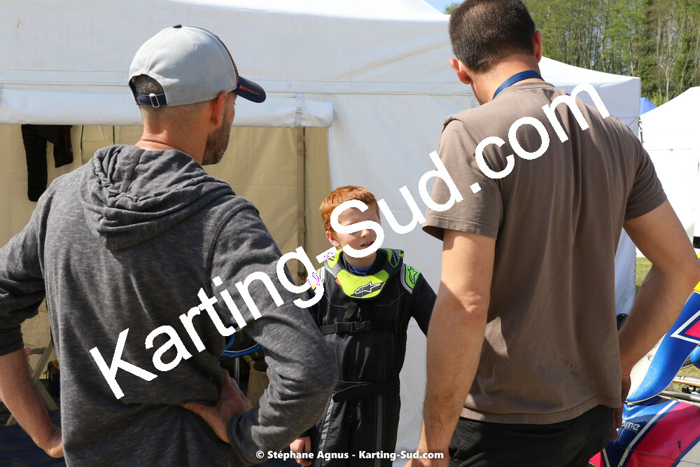 16 & 17/04/2022 : 3ème manche du Championnat du Sud 2022 au circuit d’Aigues-Vives (photos Stéphane Agnus) 2022 — karting