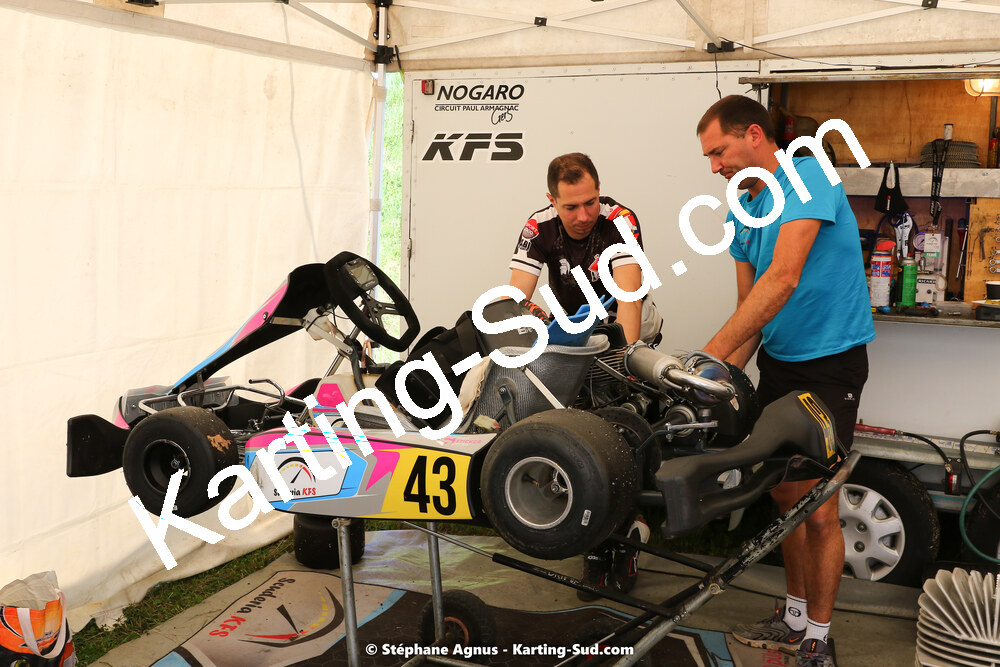 16 & 17/04/2022 : 3ème manche du Championnat du Sud 2022 au circuit d’Aigues-Vives (photos Stéphane Agnus) 2022 — karting