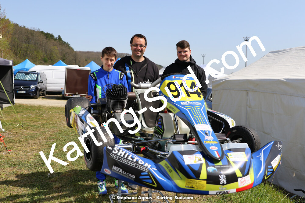 16 & 17/04/2022 : 3ème manche du Championnat du Sud 2022 au circuit d’Aigues-Vives (photos Stéphane Agnus) 2022 — karting