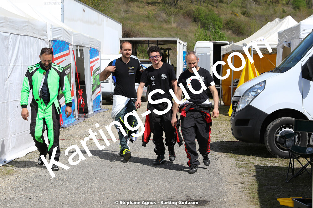 16 & 17/04/2022 : 3ème manche du Championnat du Sud 2022 au circuit d’Aigues-Vives (photos Stéphane Agnus) 2022 — karting