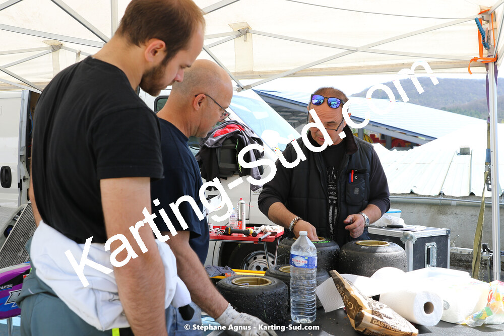 16 & 17/04/2022 : 3ème manche du Championnat du Sud 2022 au circuit d’Aigues-Vives (photos Stéphane Agnus) 2022 — karting