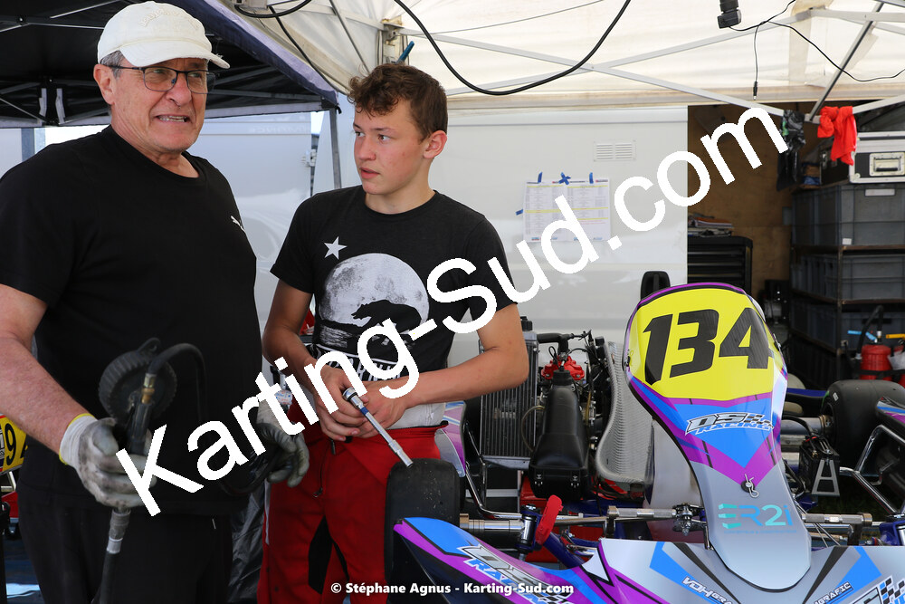 16 & 17/04/2022 : 3ème manche du Championnat du Sud 2022 au circuit d’Aigues-Vives (photos Stéphane Agnus) 2022 — karting