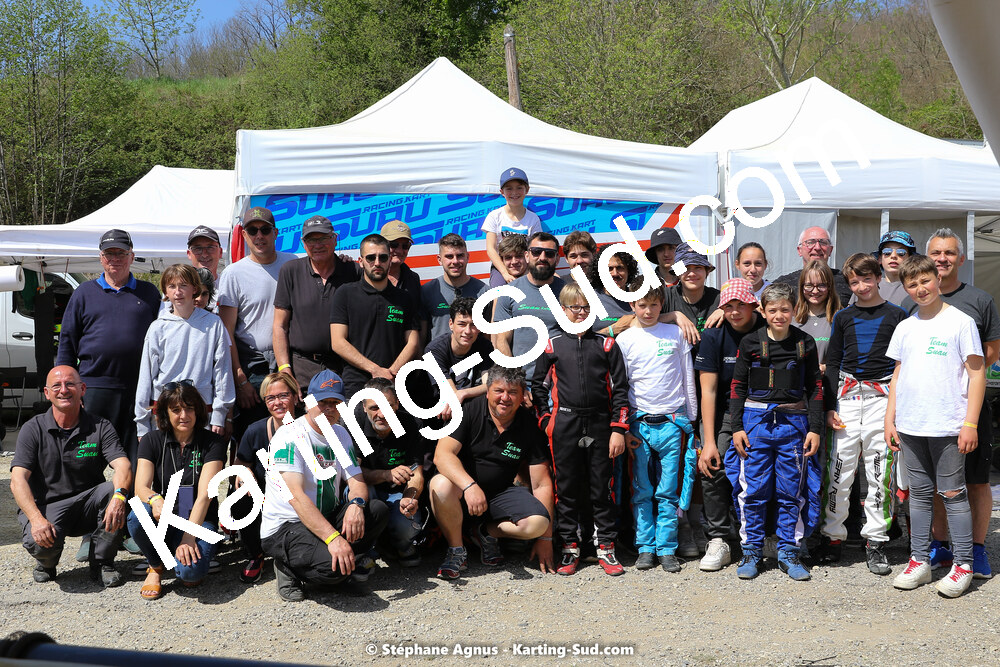 16 & 17/04/2022 : 3ème manche du Championnat du Sud 2022 au circuit d’Aigues-Vives (photos Stéphane Agnus) 2022 — karting