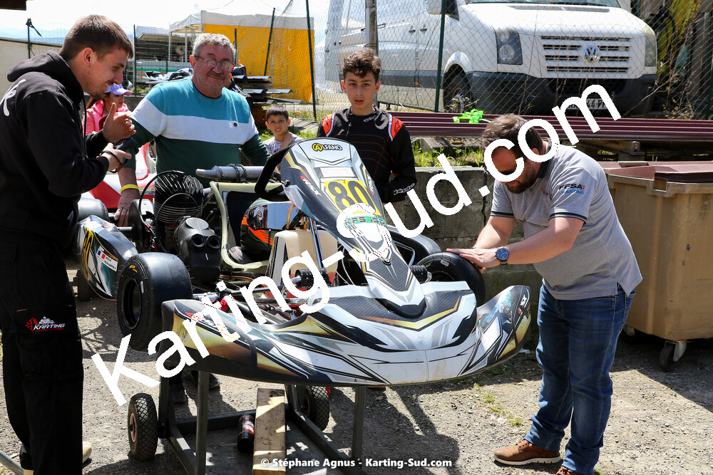 16 & 17/04/2022 : 3ème manche du Championnat du Sud 2022 au circuit d’Aigues-Vives (photos Stéphane Agnus) 2022 — karting