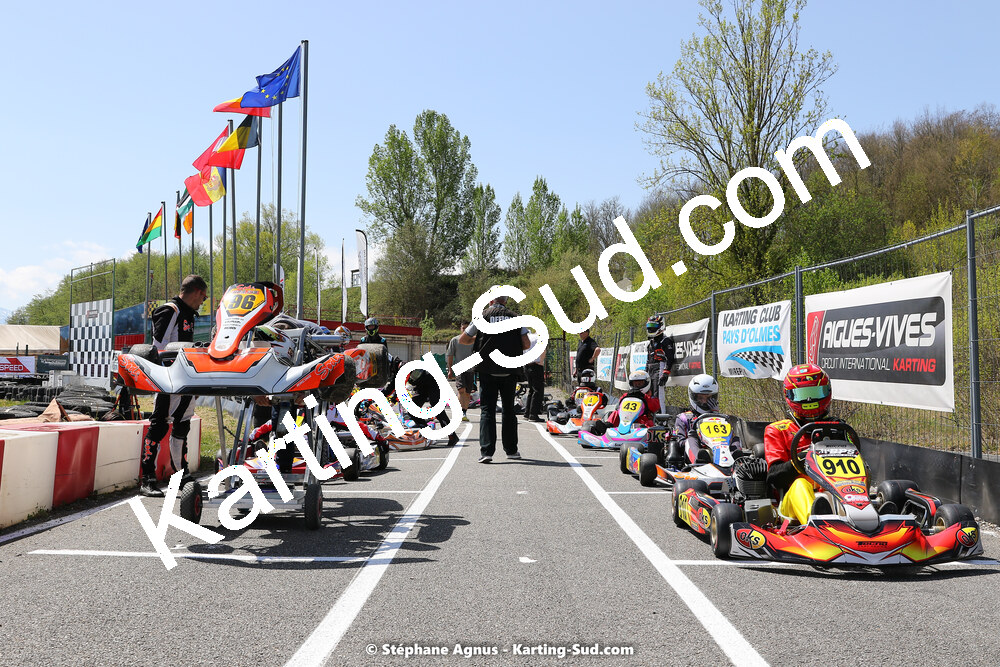 16 & 17/04/2022 : 3ème manche du Championnat du Sud 2022 au circuit d’Aigues-Vives (photos Stéphane Agnus) 2022 — karting