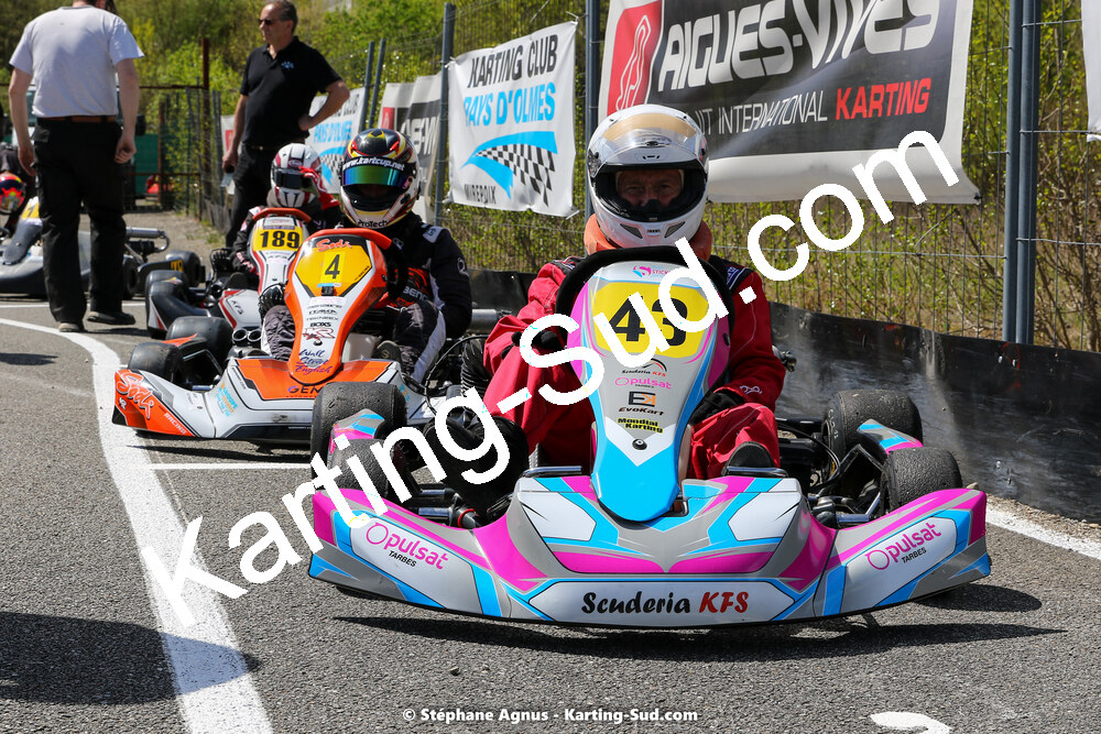 16 & 17/04/2022 : 3ème manche du Championnat du Sud 2022 au circuit d’Aigues-Vives (photos Stéphane Agnus) 2022 — karting