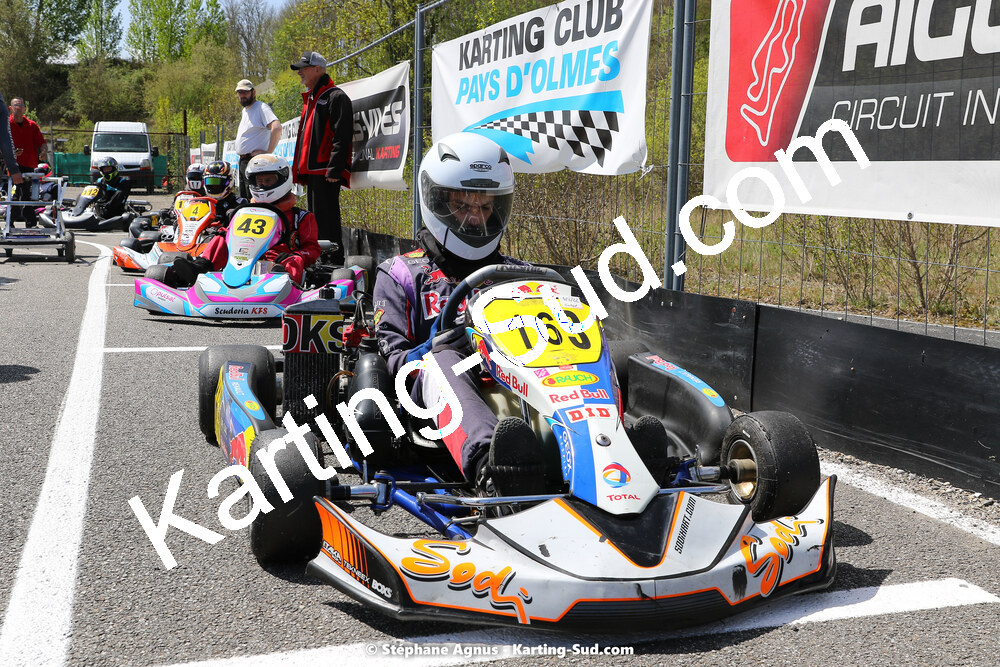 16 & 17/04/2022 : 3ème manche du Championnat du Sud 2022 au circuit d’Aigues-Vives (photos Stéphane Agnus) 2022 — karting