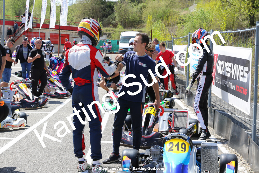 16 & 17/04/2022 : 3ème manche du Championnat du Sud 2022 au circuit d’Aigues-Vives (photos Stéphane Agnus) 2022 — karting