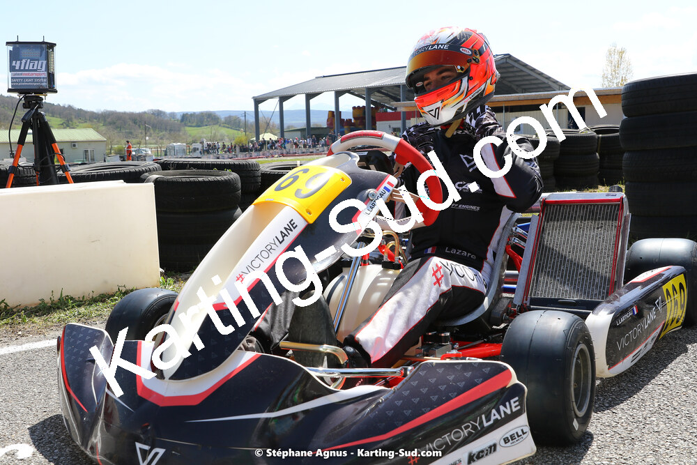 16 & 17/04/2022 : 3ème manche du Championnat du Sud 2022 au circuit d’Aigues-Vives (photos Stéphane Agnus) 2022 — karting