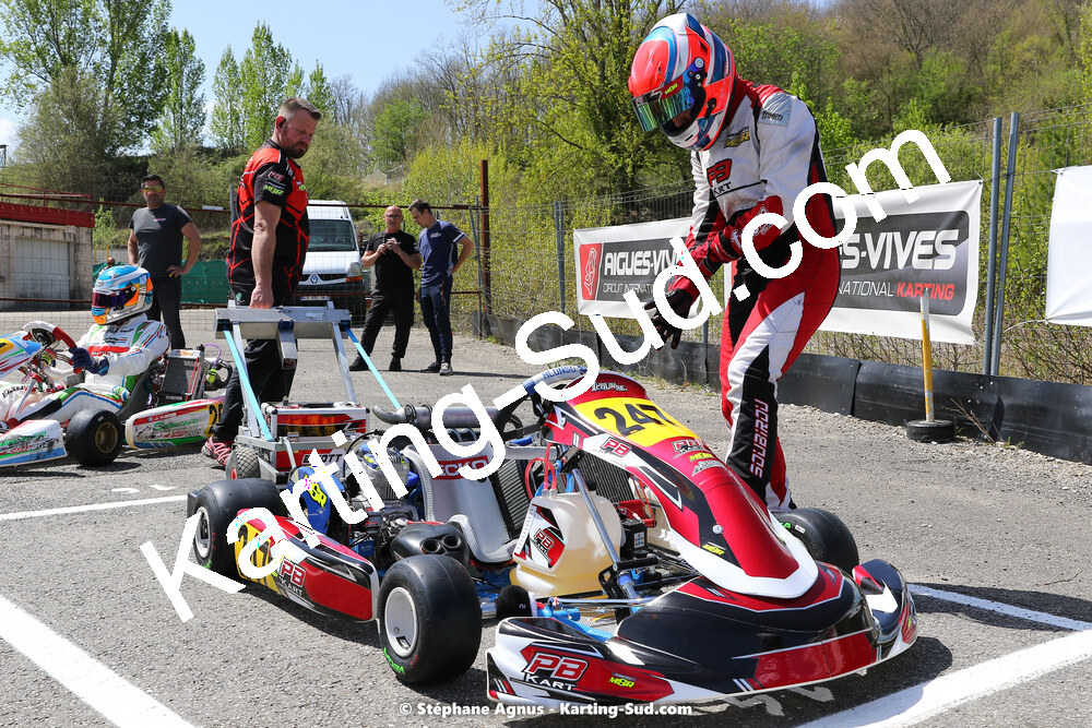 16 & 17/04/2022 : 3ème manche du Championnat du Sud 2022 au circuit d’Aigues-Vives (photos Stéphane Agnus) 2022 — karting