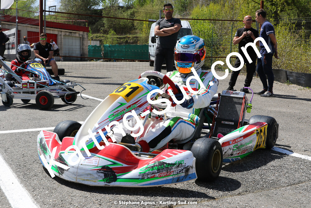 16 & 17/04/2022 : 3ème manche du Championnat du Sud 2022 au circuit d’Aigues-Vives (photos Stéphane Agnus) 2022 — karting