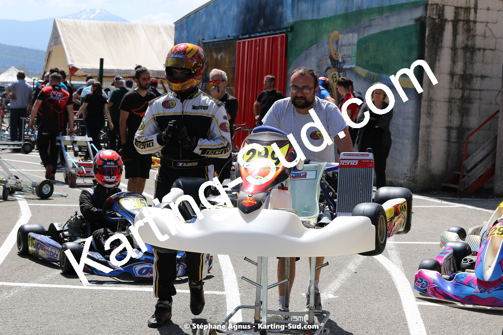 16 & 17/04/2022 : 3ème manche du Championnat du Sud 2022 au circuit d’Aigues-Vives (photos Stéphane Agnus) 2022 — karting